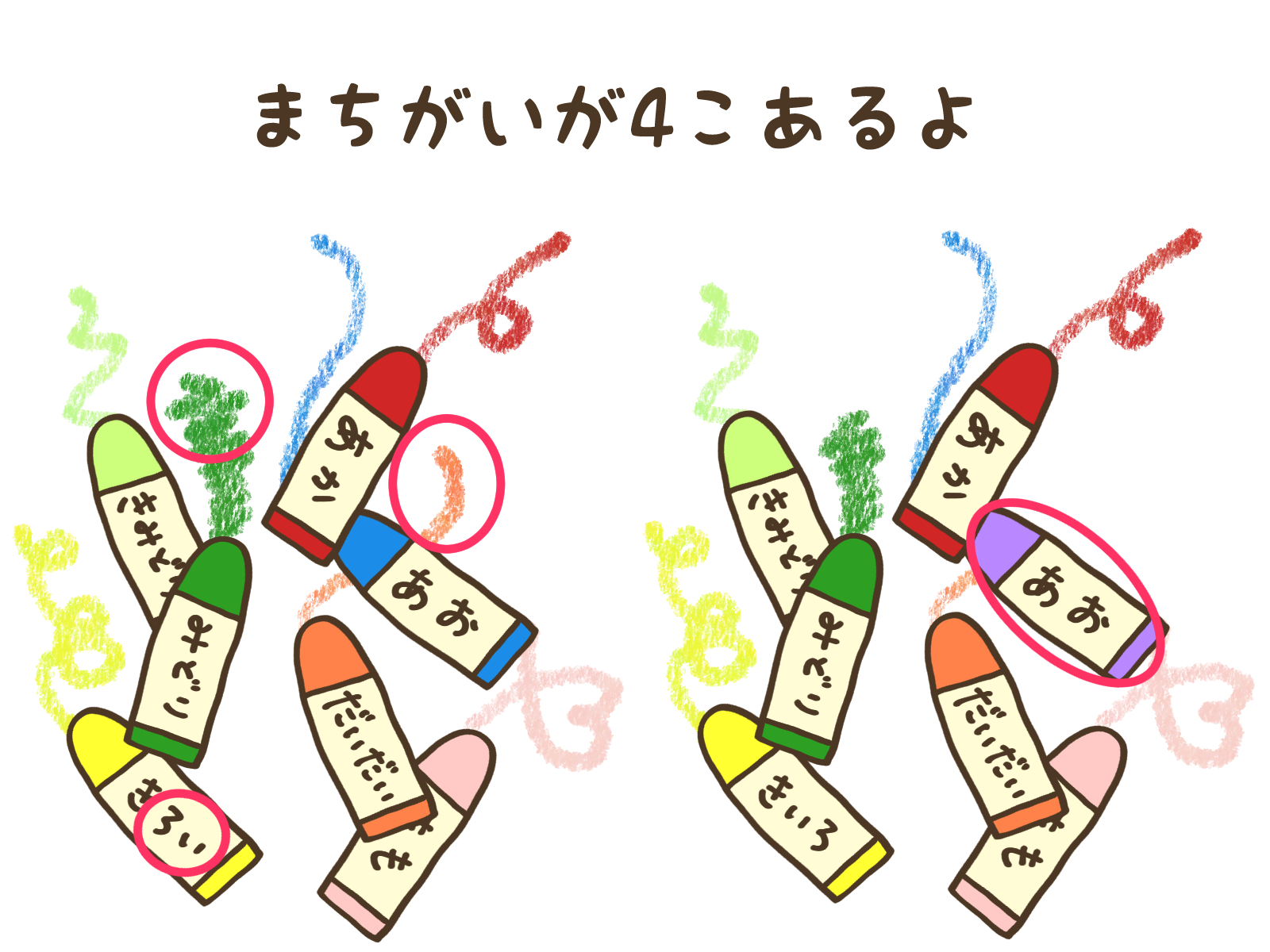 まちがいのこたえ画像