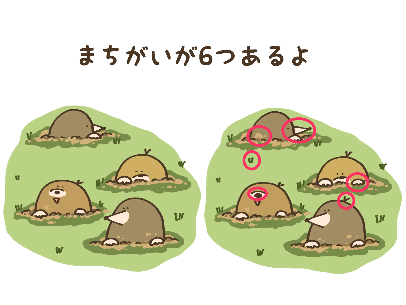 まちがいのこたえ画像